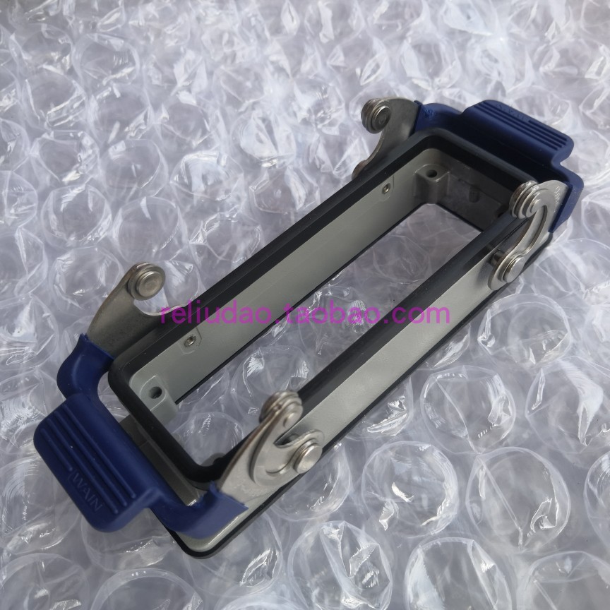 WAIN连接器H24B-BK-2L/SC双扣底座HE-024-M接线盒插HE-024-F原装