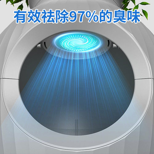 新款除超大号全封闭植物猫砂盆隐藏式智能宠物用品味猫厕所
