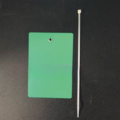 物流吊牌挂签大号塑料挂牌挂锁快运标签牌磨砂快递果树植物标识牌