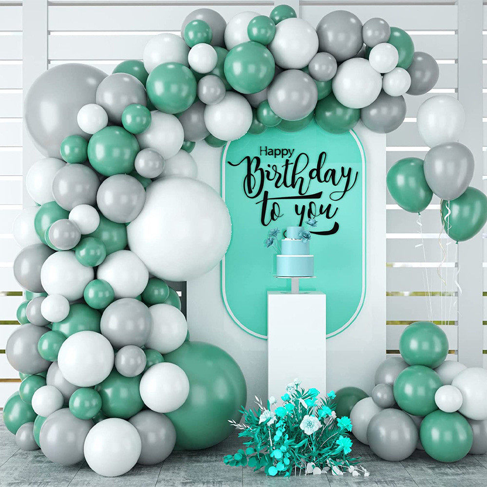 98件套乳胶生日花环聚会气球宝宝派对装饰品,节庆用品/礼品,气球,淘宝优惠券,粉丝福利购,淘宝优惠卷