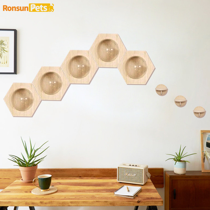 热销墙壁式太空舱猫窝猫爬架墙上猫架子猫跳台猫墙壁挂式猫窝猫咪