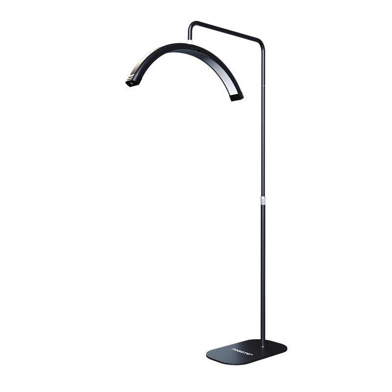 新款纹绣半月美容灯美式u型美甲灯护眼落地灯美容师led照明灯批发