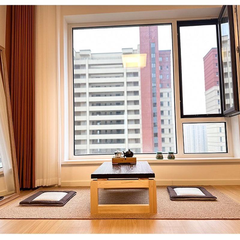 热销日韩素色猫抓民宿床边剑麻质感卧室客厅书房茶室茶几毯防地毯