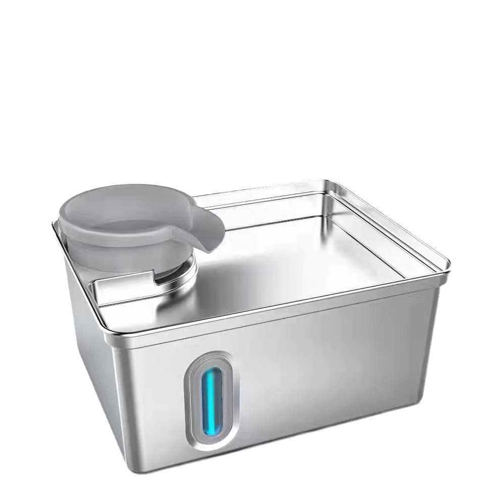 自动猫咪大容量饮水机流动水插电宠物喂水器狗狗饮水器304不锈钢