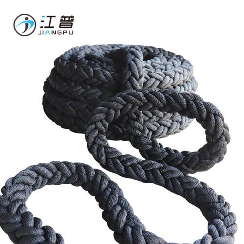 热销江普 攀岩速降滑降高空 绳训练高强度防滑绳  八股机降绳