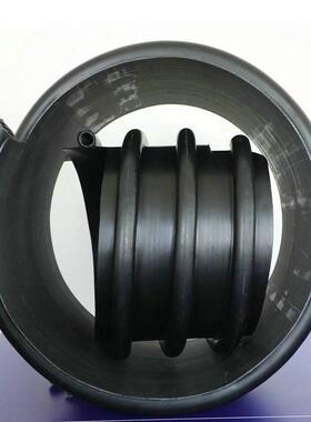 厂家直供节流式hdpe增强缠绕管sn6缠绕克拉管耐高温增强缠绕管