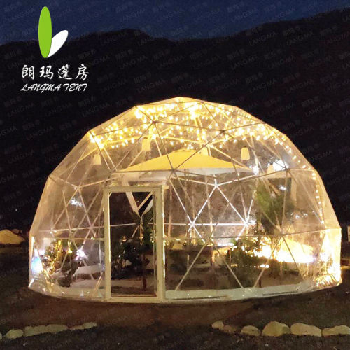 营地球形帐篷圆顶星空婚礼3米x3米大型活动展览帐篷帐篷酒店帐篷