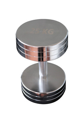 健身电镀小哑铃健身房男式家用女士纯钢1kg-10kg固定电镀小哑铃