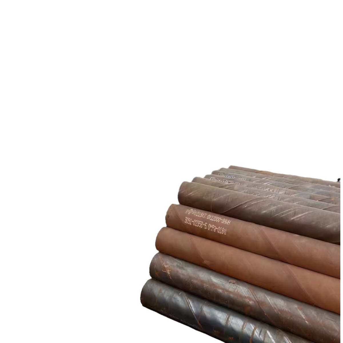 大口径螺旋钢管厚壁无缝厂家厚壁防腐不锈钢管污水处理现货