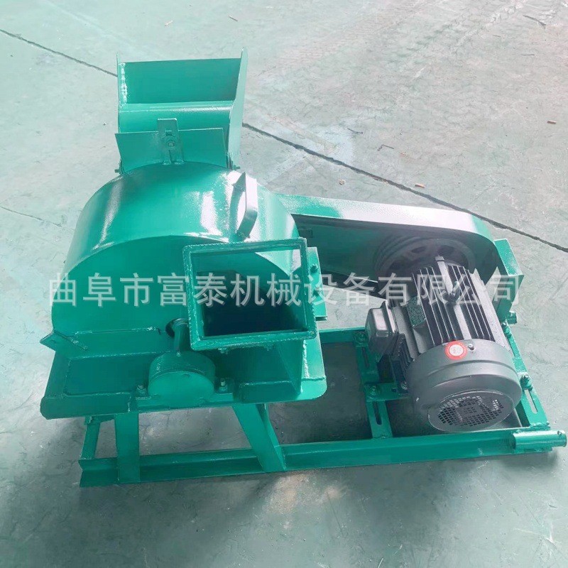 热销移动式木头木块切片刨花机干湿木头用林场粉碎机杨木松木粉碎