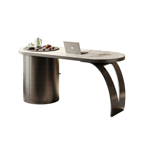 简约现代阳台岩板喝茶组合意式轻奢极简泡茶桌茶台桌子功夫茶桌椅