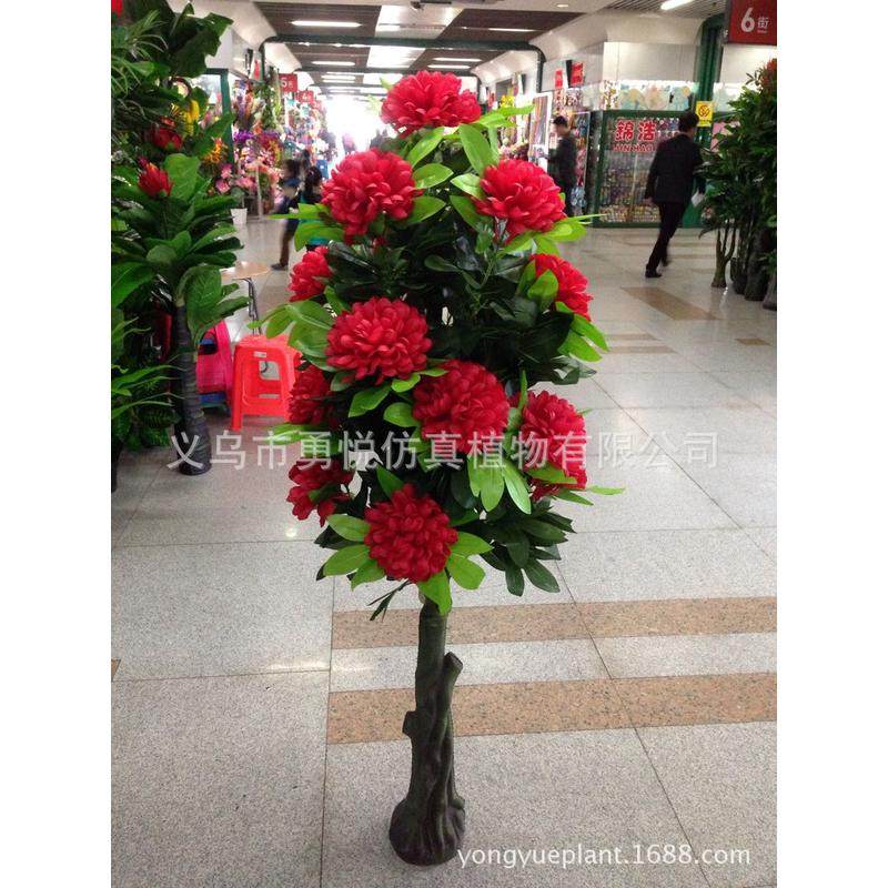 田园风格仿真植物盆景室内办公室摆件园林装饰假树仿真树牡丹绣球,家居饰品,仿真花/假花,淘宝优惠券,粉丝福利购,淘宝优惠卷