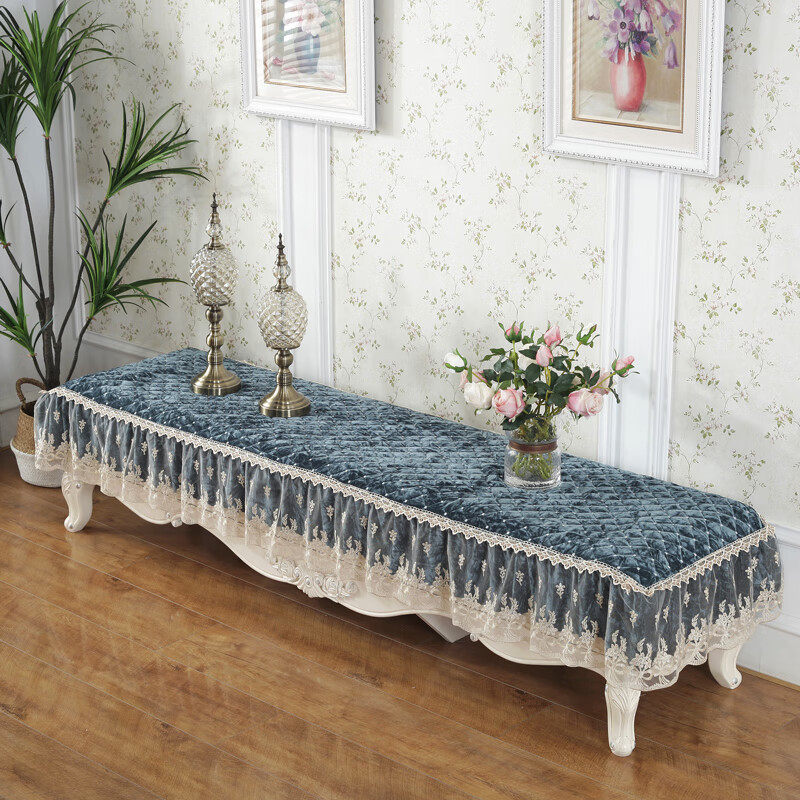 纯色电视柜罩台布盖巾电视柜桌布垫台布艺茶几巾柜鞋柜防尘罩,居家布艺,桌布,淘宝优惠券,粉丝福利购,淘宝优惠卷