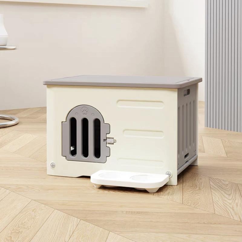 高奢猫别墅房猫窝全包围宠物窝四季通用遮风挡雨户外狗屋狗ins风