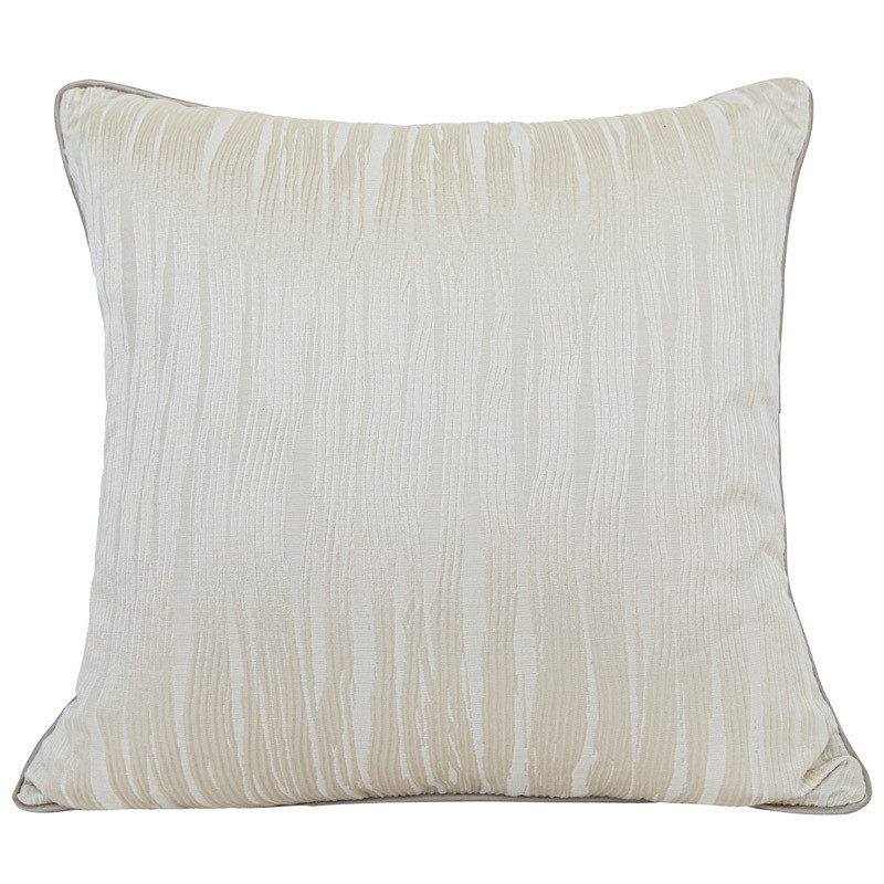 橘抱枕套脏粉色轻奢缎面提花粉样板房间沙发靠枕床头靠垫