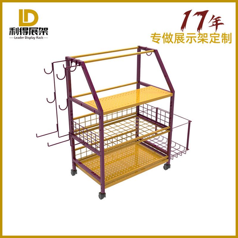 爆款瑜伽收纳架定制健身器材展示架金属展架订做哑铃材质