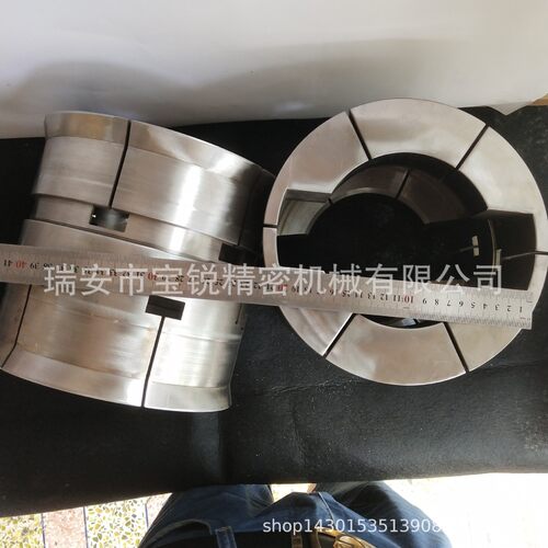 热销宝锐zx-250中驱动旋转卡盘气动中空，双向主轴夹座旋转气动夹