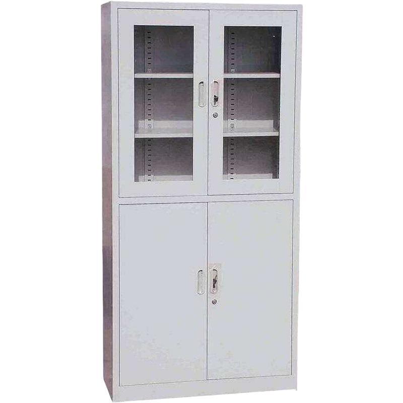 热销海安文件柜 储物办公铁皮柜子资料档案柜带锁保密柜凭证柜子