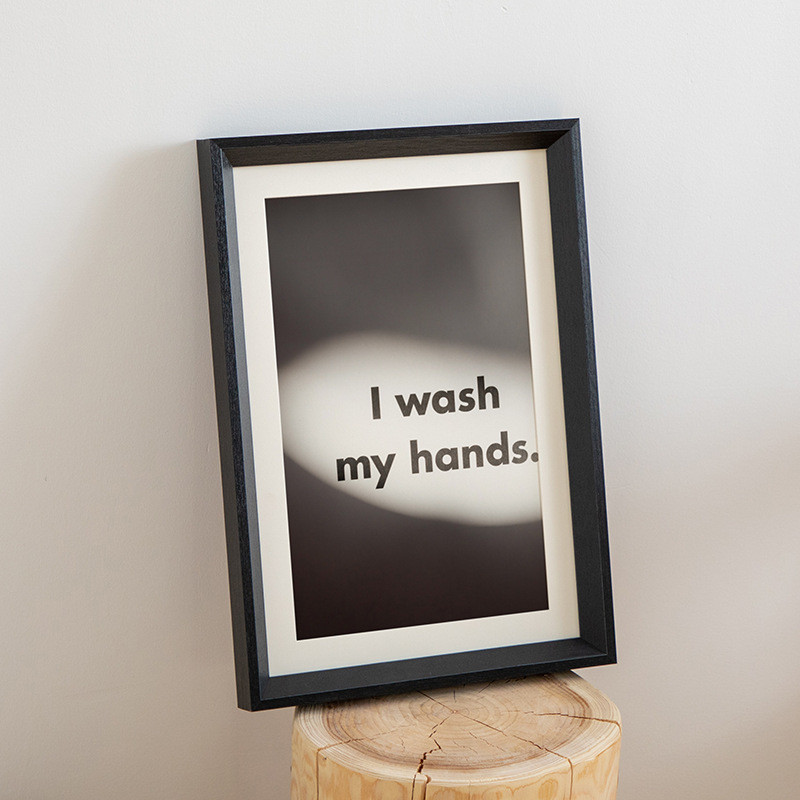 相框实木大画框挂墙批发a4海报油画棒定制4k可做任意尺寸广告框架