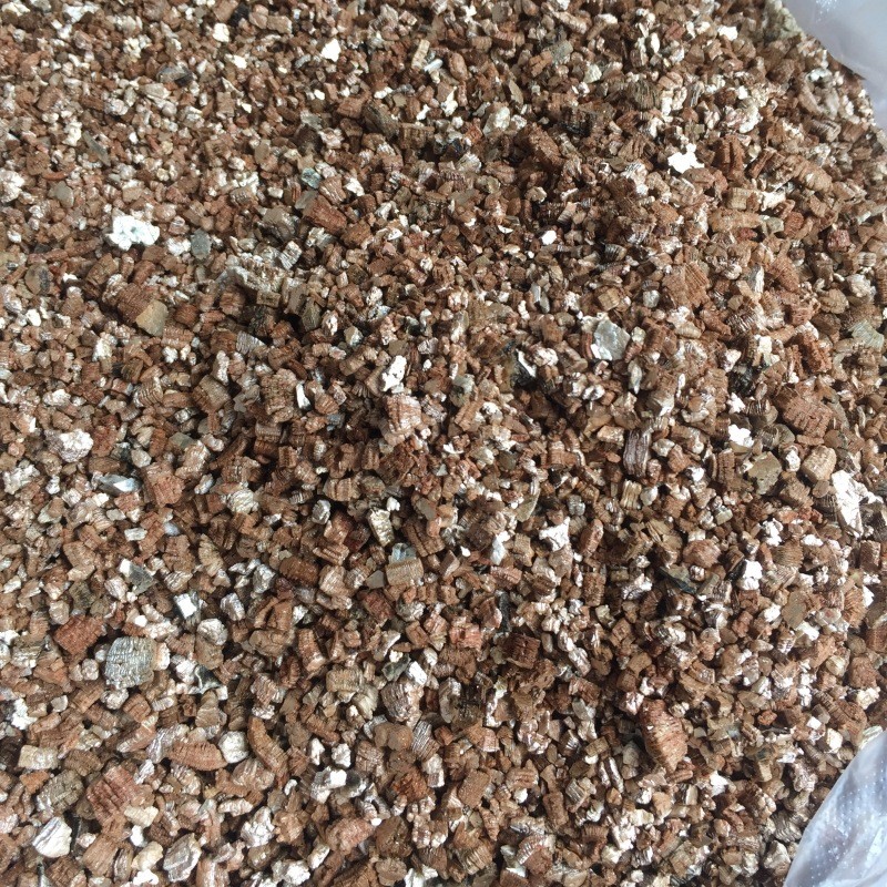 厂家育苗河北蛭石膨胀蛭石植物栽培介质大颗粒蛭石扦插供应蛭石