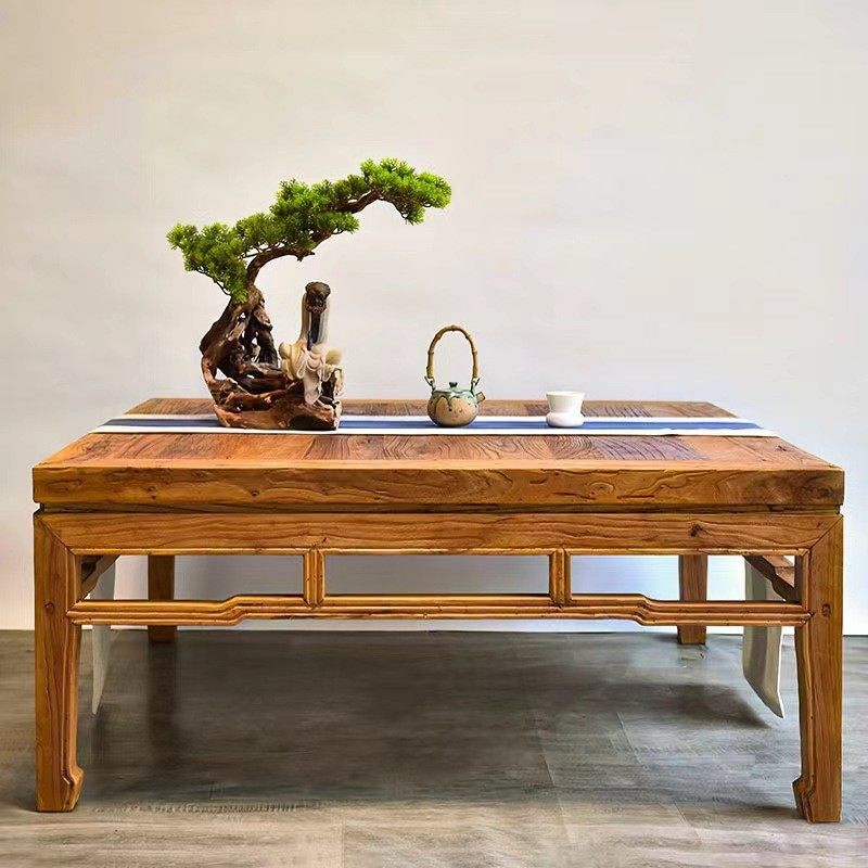 热销老榆木八仙桌组合简易家居吃饭桌椅套装实木老门板饭桌酒店餐,住宅家具,实木餐桌,淘宝优惠券,粉丝福利购,淘宝优惠卷