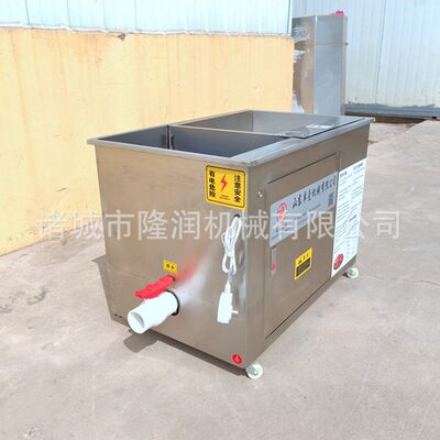 热销小龙虾商用清洗机全自动洗虾机螺旋毛刷清洗机深度清洁无爆品