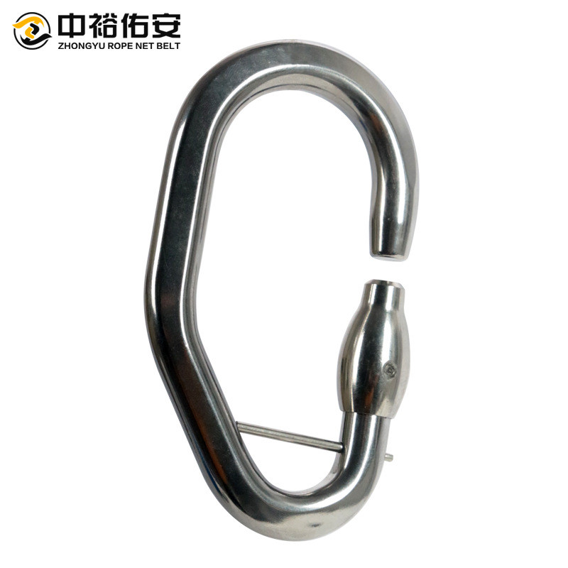 中裕佑安不锈钢飞越丛林飞拉达树上保险公园安全探险扣不间断保护