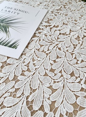 ri0t白色镂空桌布巾田园风刺绣餐桌布茶几柜防尘沙发盖布法式布料