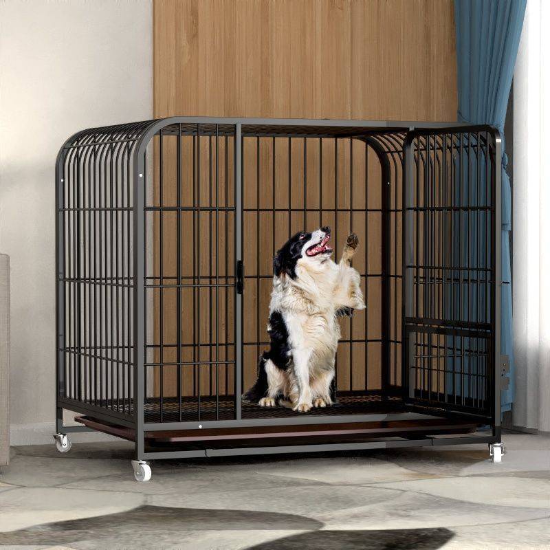 狗笼子中家用泰迪室内带厕所小型犬猫笼兔笼加粗狗狗别墅宠物罗加