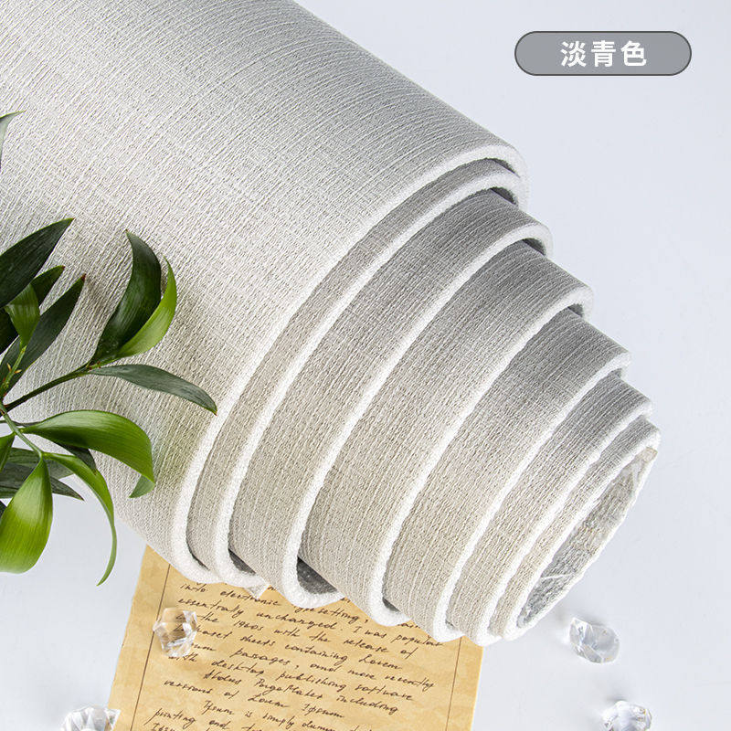 纱影自粘墙布宾馆酒店墙纸客厅卧室墙贴软包电视背景墙装修壁布