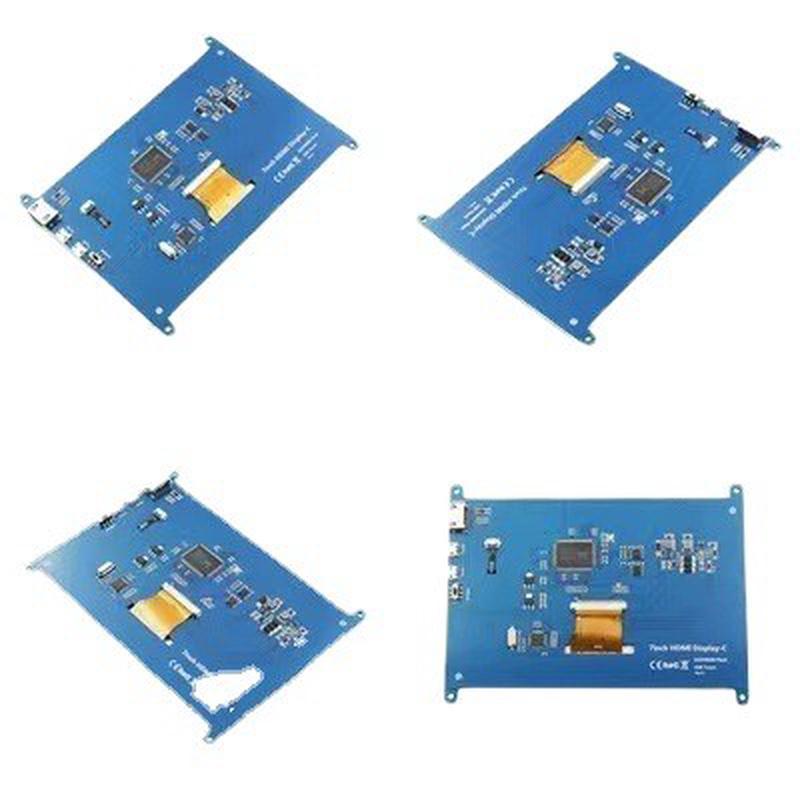 7寸树莓派LCDHDMI显示屏显示器RaspberryPi3B+/4B超清1024