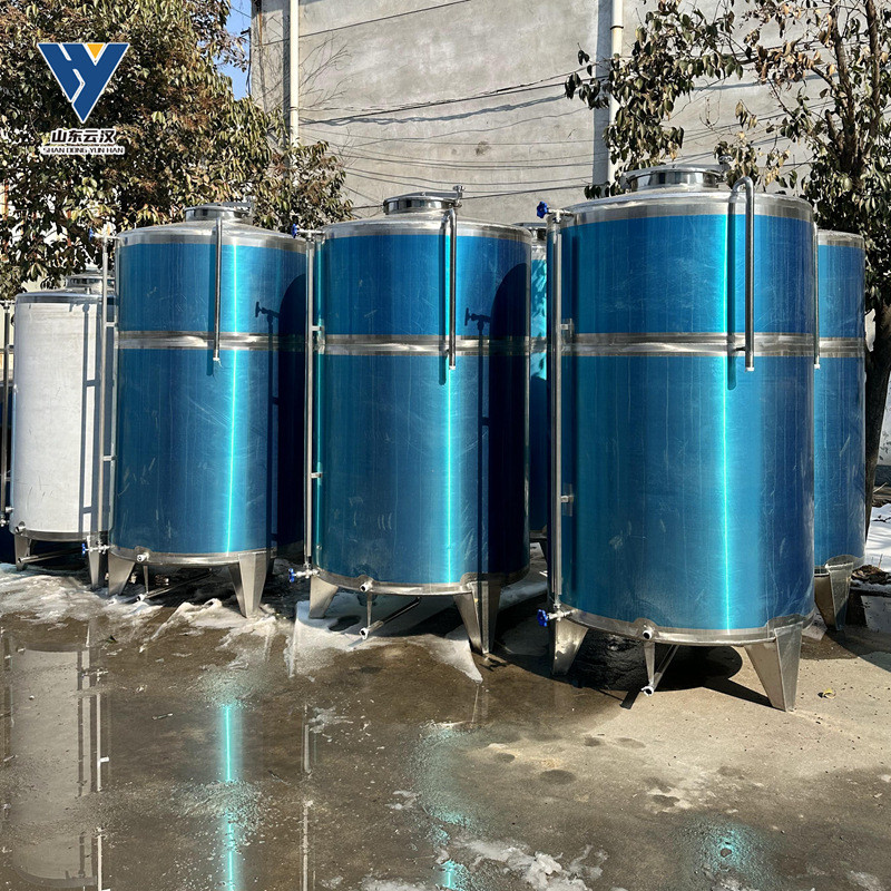 纯净水不锈钢储水罐立式锥底储存罐水罐净化水储食品级304水塔