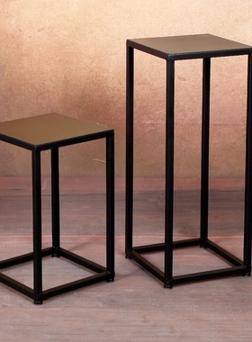 绿萝简约现代客厅落地花架室内阳台铁艺吊兰花盆架植物架金属花架