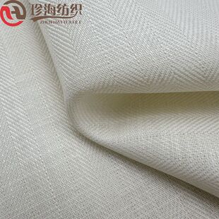 料面料批发天人字人字斜纹天丝麻布料 现货天丝亚麻丝麻斜彩色裤
