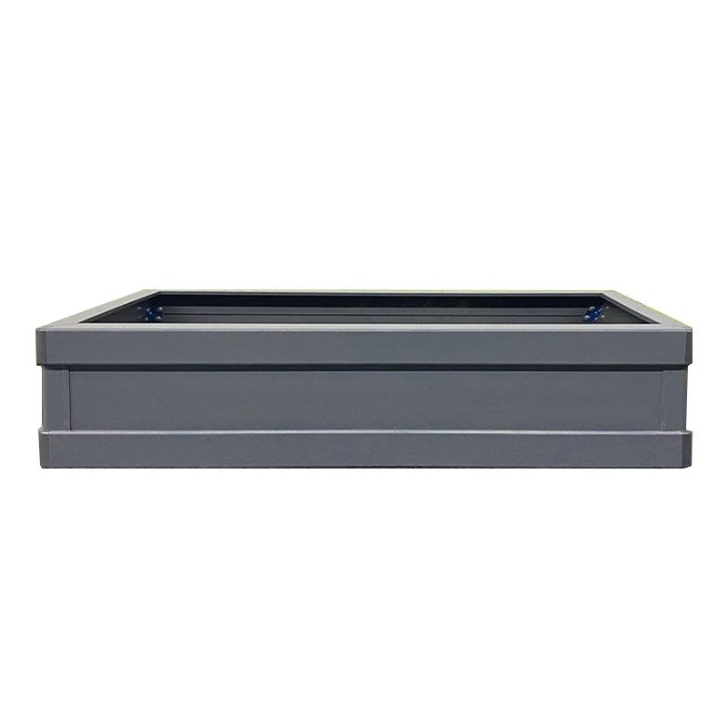 种植箱铝合金花箱花盆阳台庭院户外楼顶菜箱子箱种菜