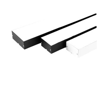 led铝材30米超长健身房拼接长条灯商场无缝拼接造型办公室吊灯