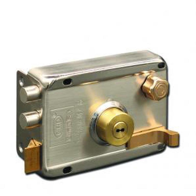 外装门锁c级锁芯款家用外置门锁防盗门储藏室宿舍铁门老式防盗锁