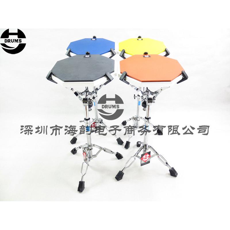 热销海韵打击乐hydrums烤漆哑鼓垫套装12寸静音练习打击板练习垫