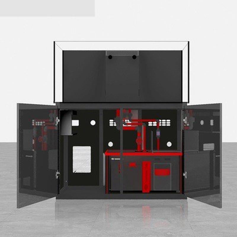 2022海魔方玻璃新品M系列海水鱼缸超白缸智能水族箱鱼缸海水底滤