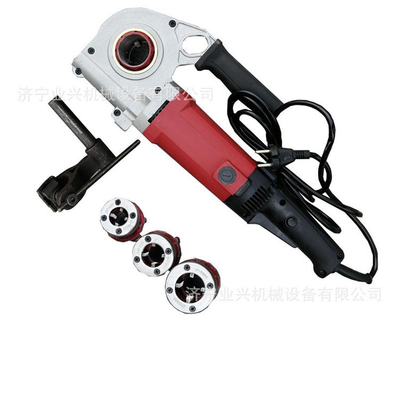 绞丝饺钢管外螺纹套丝机zit-ky01-50手持电动套丝机sq-2机板