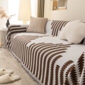 沙发万能巾四季 通用防猫抓雪尼尔沙发盖布全盖盖防滑沙发套罩