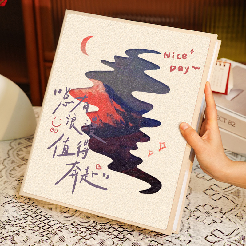 大容量插页式相册本收纳情侣恋爱照片5寸6寸78五六混装纪念册影集