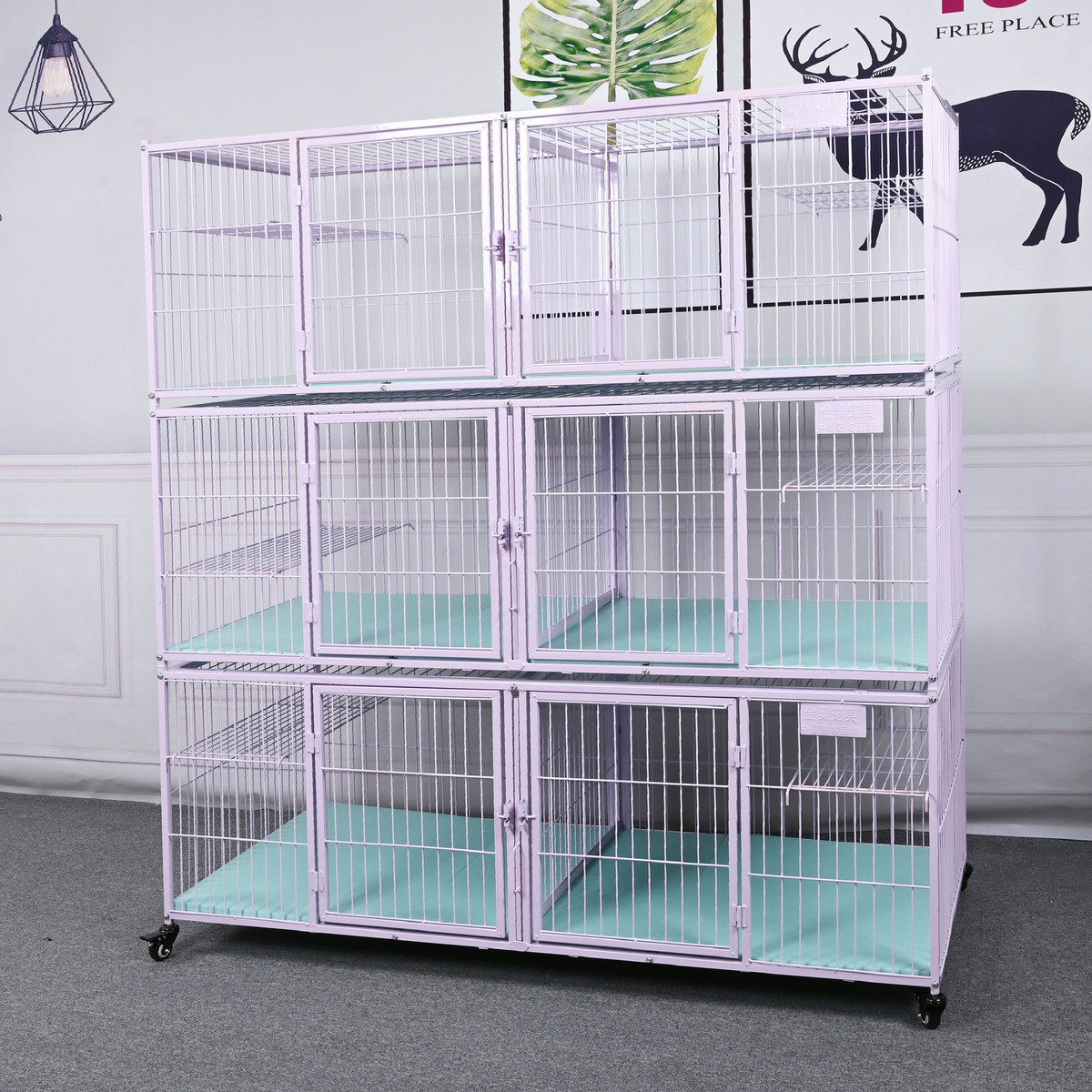 新品三层平板繁育猫笼宠物店展示寄养猫舍繁殖更舒适1.61.12.1米,宠物/宠物食品及用品,猫笼子/猫别墅,淘宝优惠券,粉丝福利购,淘宝优惠卷