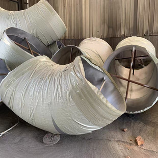 热销304不锈钢大口径半径弯头 高压直缝对焊弯头 厚壁长对焊冲压