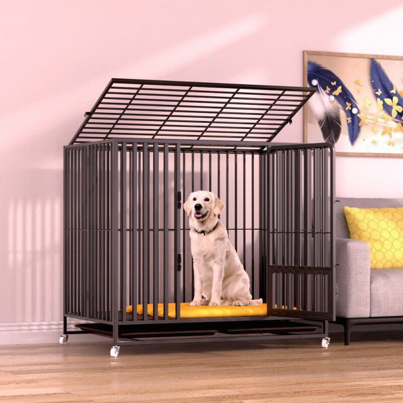 狗笼子超大大型犬宠物笼带厕所室内金毛拉布拉多狗笼子中型犬小型,宠物/宠物食品及用品,狗窝/屋/帐篷/沙发,淘宝优惠券,粉丝福利购,淘宝优惠卷