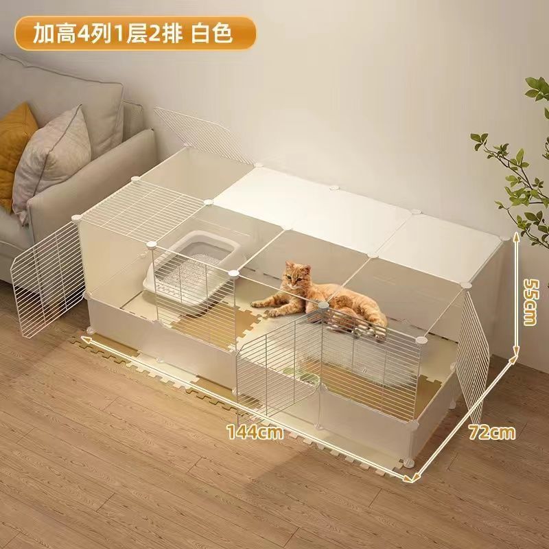 猫笼家用猫窝猫产房猫咪怀孕待产封闭式产窝猫笼室内带厕所繁殖箱