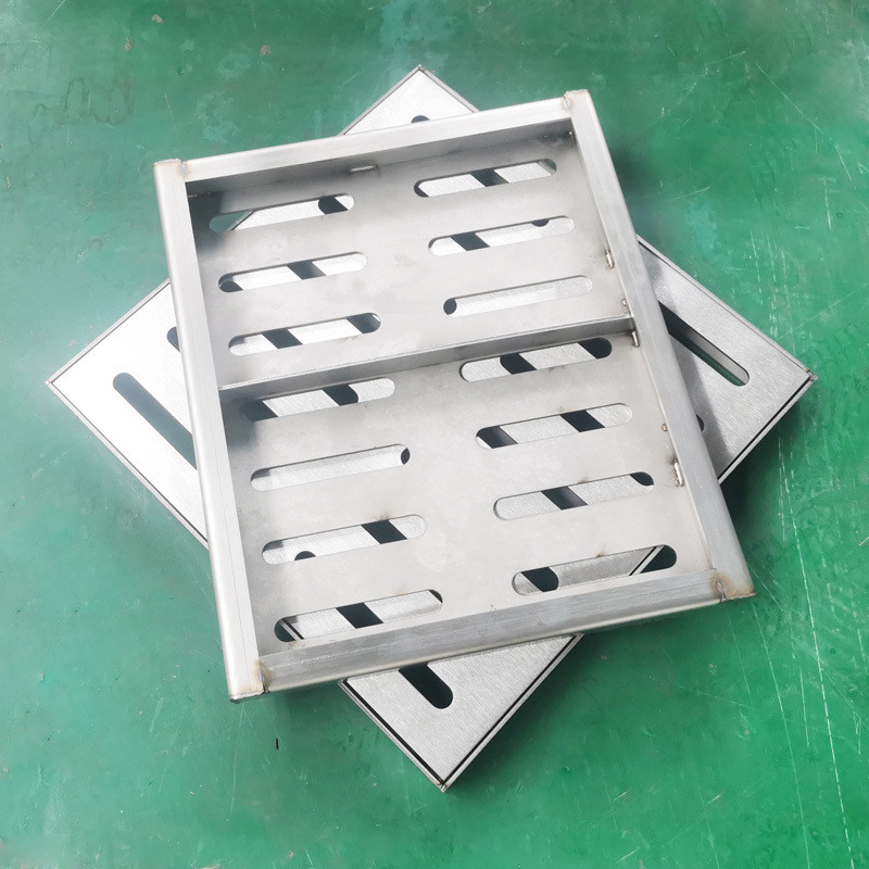 东莞井盖厂家直销方形不锈钢排水沟下水道水沟盖板格栅雨水篦子