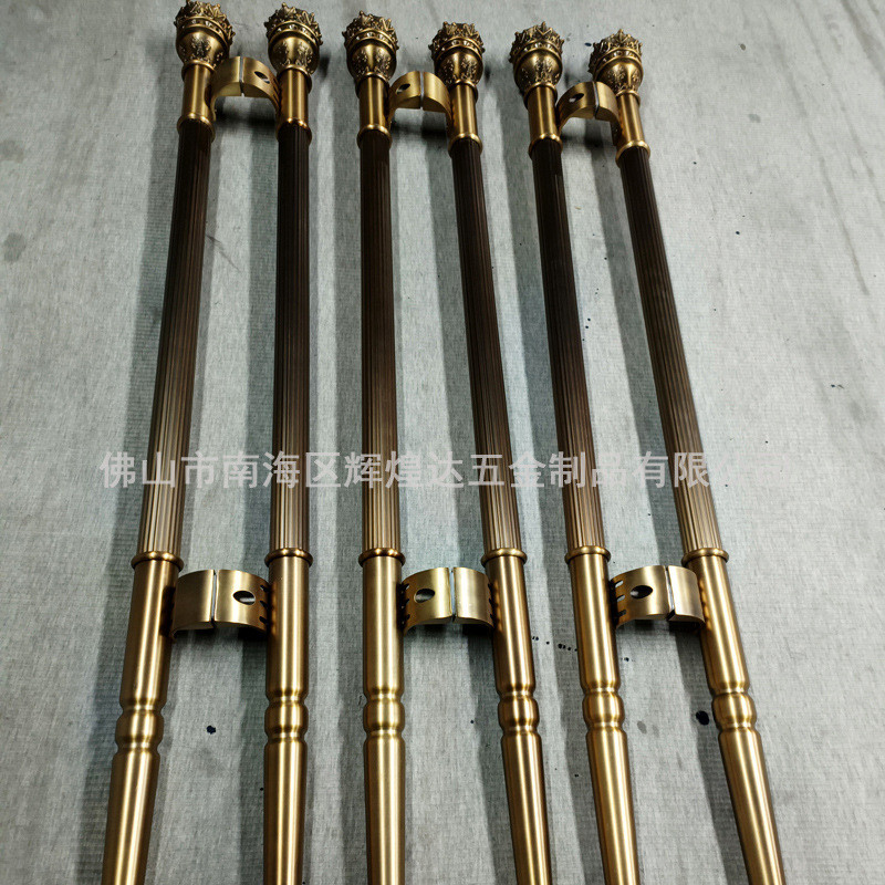 不锈钢门拉手餐厅玻璃门拉手中式大门拉手简约加厚酒店入户门把手