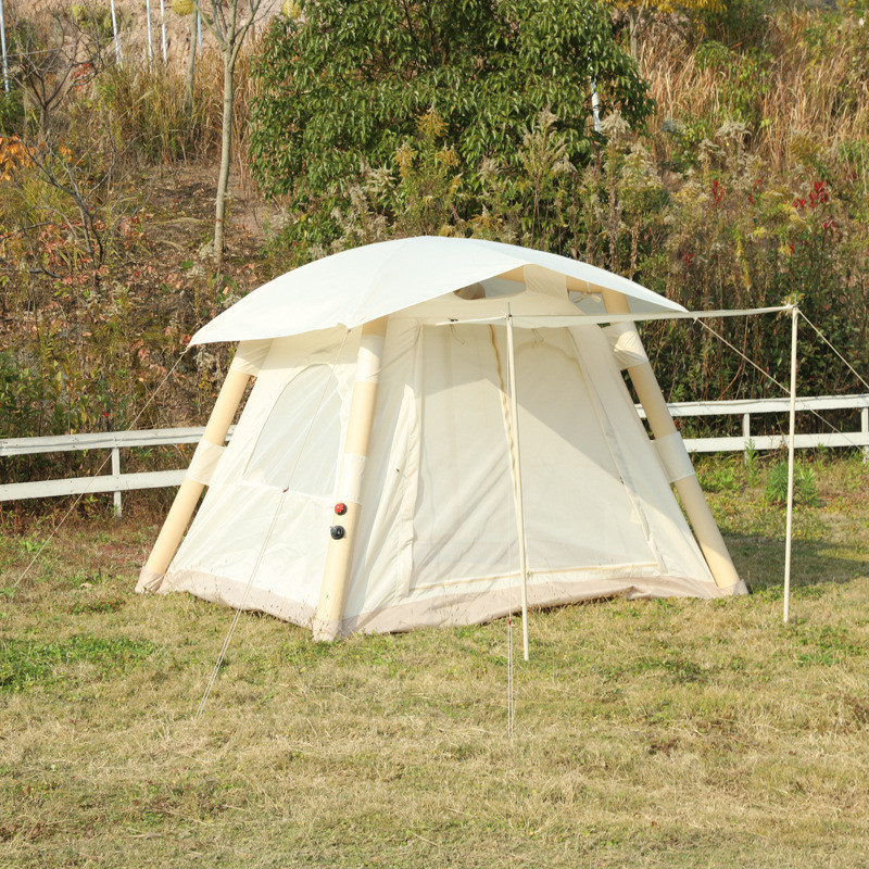 帐篷户外露营沙滩便携自动速开充气四方加厚帐野营公园防雨批发