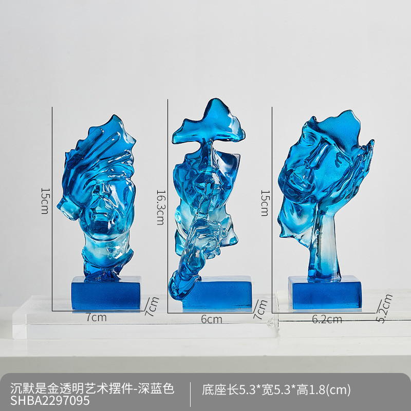 创意现代简约抽象人物酒柜办公室摆件装饰轻奢客厅玄关电视柜包邮